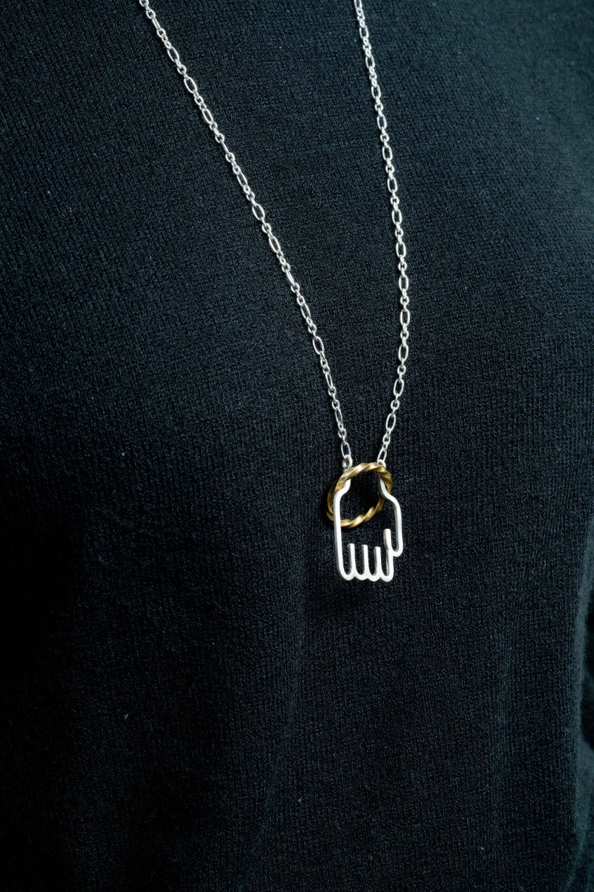 Bangle on neck